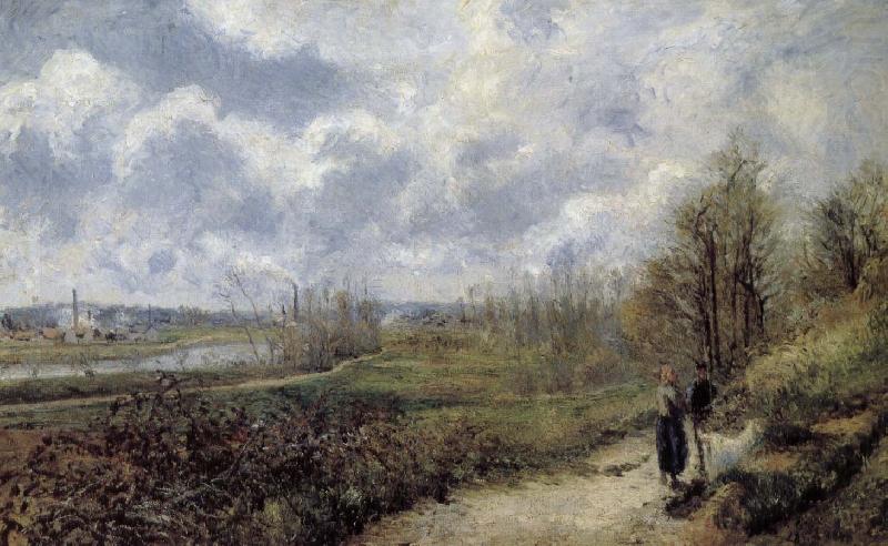 leading the way Schwarz Metaponto, Camille Pissarro